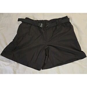 Columbia Sandy River II Cargo Shorts Dark Gray Women's Medium Hiking